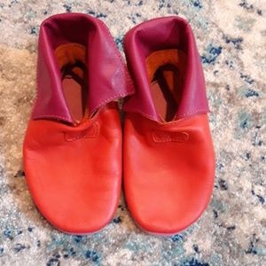 BOUMY toddler classroom shoes leather moccasins